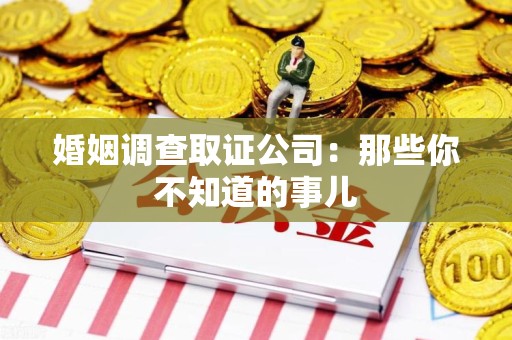 晋安婚姻调查取证公司：那些你不知道的事儿