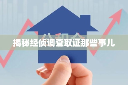 晋安揭秘经侦调查取证那些事儿