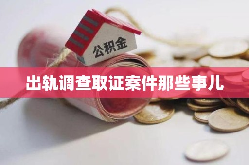 晋安出轨调查取证案件那些事儿